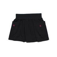 Minti Stitch Skirt X Embroidery Black